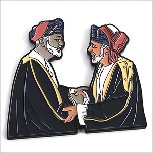 库存准备发货定制金属沙特阿拉伯阿联酋迪拜国旗翻领别针徽章国庆礼品别针航空阿联酋别针 - Product Image 4