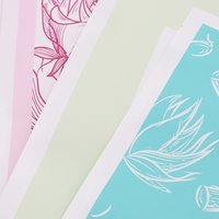 Sachet en plastique scellé à trois côtés avec impression personnalisée Sachet d'emballage pour huile essentielle feuille faciale cosmétique fond de teint de masquage