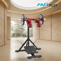 Machine à Calf Machine Professionnelle MND Fitness pour la Force Musculaire, Équipement de Gymnastique de Qualité Commerciale pour la Boutique de Fitness de Madrid
