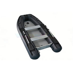 Bateaux à rames gonflables 2-9 personnes, plancher en aluminium, bateau gonflable rapide, kayak, canot pneumatique, bateau de pêche gonflable en Hypalon pour la plongée - Product Image 3