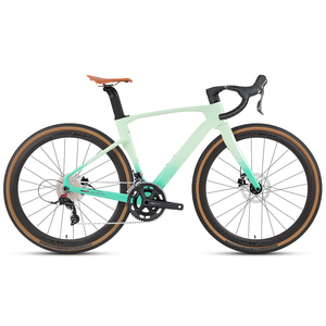 Vélo de Course sur Route 700C Gravel V3 à Freins à Disque Hydrauliques en Fibre de Carbone Intégrale pour Hommes, Idéal pour la Montagne, Carbone V3 à Module Élevé - Vente Flash - Product Image 2