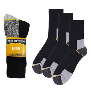 <span class=keywords><strong>Chaussettes</strong></span> <span class=keywords><strong>de</strong></span> travail pour hommes avec logo personnalisé Semelle rembourrée d'hiver <span class=keywords><strong>de</strong></span> haute qualité Bottes <span class=keywords><strong>de</strong></span> sécurité anti-ampoules en bambou à usage intensif <span class=keywords><strong>Chaussettes</strong></span> - Product Image 2
