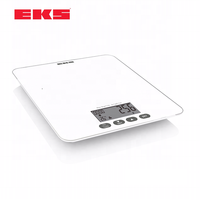 Hoogwaardige EKS Star Kitchen elektronische weegschaal met weegfunctie, batterijvoeding, ABS materiaal, 5 jaar garantie, weegschaalbak
