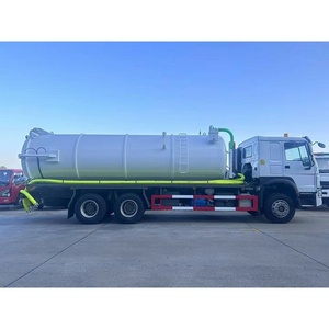 Camion-citerne à vide pour eaux usées HOWO 6X4 de 20 m³ à usage intensif, camions de nettoyage des eaux usées - Product Image 1