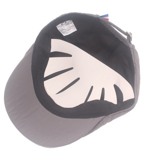 Ivy Hat Unisex Solid Color Breathable Foldable Sun Protection Cap Gray Navy Blue Beige Black - Product Image 4