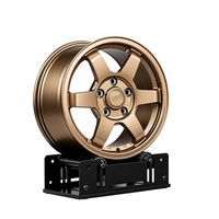 Rines de Aleación de Bronce de Alto Rendimiento para SUV, Forjados, de 18-24 Pulgadas, Personalizados para Autos de Pasajeros, 4x100 5x114.3