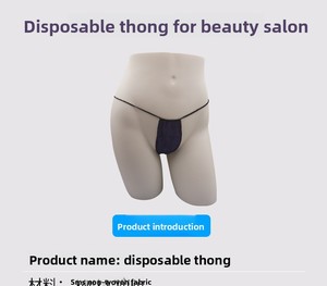 Braguitas y Tanga Desechables Suaves para Mujer, de Tela No Tejida, para Salón de Belleza - Product Image 4