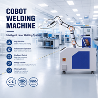 Cobot laser mobile sans programmation, 6 axes, pour soudage, 1500W, 2000W, 3000W, charge utile 15kg, portée 1800mm