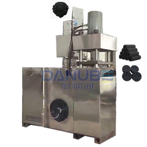 Presse hydraulique pour narguilé en noix de coco de qualité industrielle, machine à fabriquer des briquettes de charbon de bois - Product Image 1