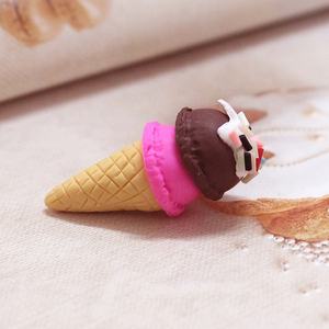 Abalorios de Arcilla Polimérica 3D Kawaii con Forma de Helado, Multicolores, Lindos y Bonitos, para Manualidades y Decoración DIY - Product Image 5