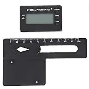 LCD Digital Display Electronic Pitch Ruler <b>Tool</b> for Measuring Blade Pitch Gauge Unmanned Helicopter - Product Image 4