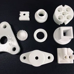 Industrial electrical technical machinery custom high heat resistant alumina ceramics structural parts