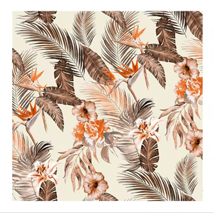 Hot <span class=keywords><strong>Polyester</strong></span> <span class=keywords><strong>Crepe</strong></span> Voan Mềm Hương of the Pan Nhiệt đới Coquette Thiết Kế Cho Phụ Nữ Vải - Product Image 5