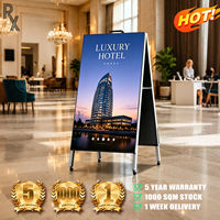 Mur vidéo multi-pixels RX, taille personnalisable, écran publicitaire LED intérieur, Gob+ IP65 étanche, mobile, couleur pleine, garantie 5 ans