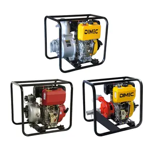 Durable Efficient Portable Single-cylinder Air Cooled Long Distance Diesel High Pressure Water Pump