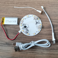 Carte de contrôle LED double couleur manuelle à interrupteur tactile JIUAN, garantie 1 an, charge maximale 5W, 1 canal, PCBA DIY pour lampe photo lune