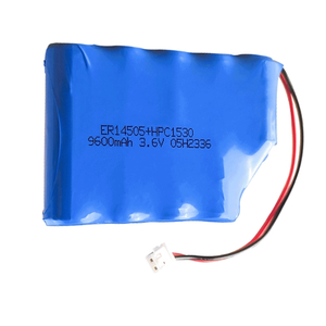 ER14505-4P 4er14505 3.6v 9600mah er14505 + hpc1530 er14505h סוללה נטענת 14505 עם מחבר - Product Image 4