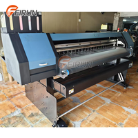Imprimante à sublimation à quatre têtes avec système de boîtier monté à l'arrière Imprimante à jet d'encre de taille d'impression de 1.8 mètres