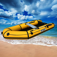 Kayak en caoutchouc gonflable de bateau d'appel d'offres de sport de traverse de bateau de dériveur avec le sac de transport de palettes de pompe à air pour des activités extérieures de sécurité