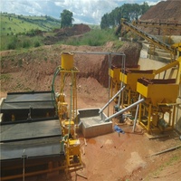 Unité de traitement de tantalite alluviale 50tph pour les mines de coltan africaines avec schéma de flux personnalisé et équipement complet