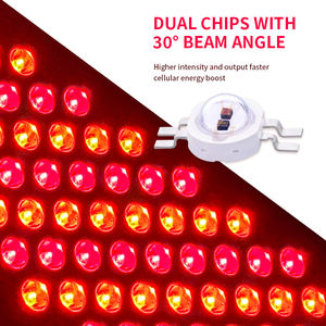 REDSKY Stehende Dual-Chip 4-Wellenlängen 630nm 660nm 810nm 850nm LED Rot Nahinfrarot Lichttherapie-Panel US-Stecker Heimschönheit - Product Image 3