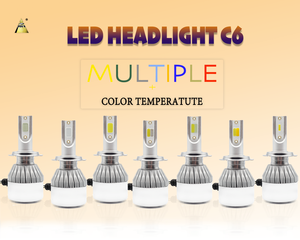 Super brillante personalizado Color Cob LED faros bombilla condición coche LED faro H4 H7 H11 9005 9006 72W Hi <span class=keywords><strong>Lo</strong></span> Beam nuevo CE IP65 36 - Product Image 5