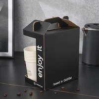 Boîte en carton personnalisée et distributeur de vin en carton pour sacs BIB en plastique de 3L et 5L