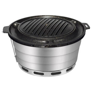 Charbon de bois coréen grand <span class=keywords><strong>barbecue</strong></span> commercial grill de <span class=keywords><strong>barbecue</strong></span> en acier inoxydable sans fumée pour la famille - Product Image 2