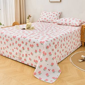 Nueva Sábana Plana Popular de Algodón Crudo Estampado, Tela Gruesa Antidesgarro, 400 Hilos, Ecológica y Antipilling para Uso en Hoteles y Hospitales - Product Image 3