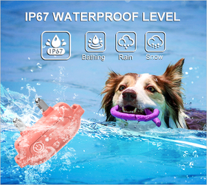 रिमोट सप्लाई के साथ वाटरप्रूफ रिचार्जेबल इलेक्ट्रॉनिक शॉक वाइब्रेशन पालतू कुत्ता प्रशिक्षण हार्नेस कॉलर बार्किंग कंट्रोल डिवाइस - Product Image 6