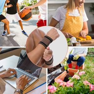 <span class=keywords><strong>Copper</strong></span> <span class=keywords><strong>Wrist</strong></span> Compression Brace Stütz hülse für Arthritis & Karpal tunnel Schmerz linderung Sport Armband - Product Image 6