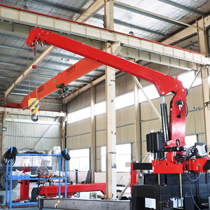 Xe tải gắn cẩu thủy lực Knuckle Boom gấp cần cẩu xây dựng nhẹ 3.2 tấn tải trọng cao - Product Image 4