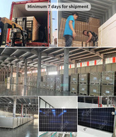 Panneaux solaires durables 600w pour système de panneaux solaires