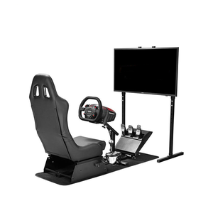 Asiento de Carreras Profesional para Juegos, Soporte para <span class=keywords><strong>Volante</strong></span> Compatible con G29 <span class=keywords><strong>G920</strong></span> Ps4 <span class=keywords><strong>Xbox</strong></span> - Product Image 3