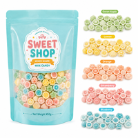 Bonbons comestibles en cire de 450g, formes variées, directement de l'usine, en vrac, centres de sirop de fruits assortis, cadeaux fantaisie pour les fêtes, certifiés sûrs