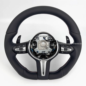 Volante in Pelle Riscaldato per <span class=keywords><strong>BMW</strong></span> Serie F <span class=keywords><strong>M</strong></span> Sport F10 535i 550i <span class=keywords><strong>F20</strong></span> F30 340i X5 F15 F31 F82 M4 F32 F33 F36 F22 F11 - Product Image 1