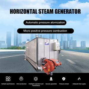 Caldaia a vapore ad alta pressione CE articolo orizzontale costruzione di grande capacità di energia forno Diesel chiave personalizzata - Product Image 2