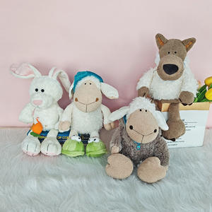 Peluche Morbido e Carino a Forma di Pecora, <span class=keywords><strong>Lupo</strong></span> in Pelle di Pecora, Giocattolo per Bambini, Regalo per Ragazze - Product Image 3