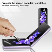 Film protecteur d'écran pliable en hydrogel mat anti-traces de doigts pour Samsung Galaxy Z Flip 6 5 4 3, idéal pour les ateliers de réparation de téléphones mobiles