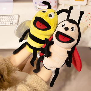 Wholesale OEM Custom Kids Finger Puppet Educational <b>Toy</b> Plushies PP Cotton Soft Toddler 31-50cm Mesh Lining - Product Image 2