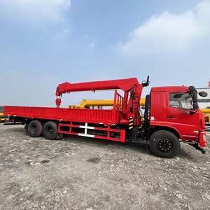 Grúa montada en camión de carga 4x2 6x4 7ton 8ton 10ton 12ton Grúa telescópica hidráulica - Product Image 4