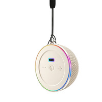 Support magnétique intelligent pour téléphone avec haut-parleur 5.3 et lumière RGB, mini haut-parleur portable, batterie 200-500mAh, utilisation en extérieur et à domicile