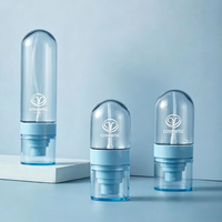 Flacon pulvérisateur d'huile essentielle personnalisé avec logo inversé, 30/50/80/100 ml, en plastique PETG, vide, avec pompe pulvérisatrice, emballage