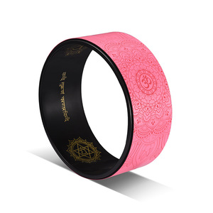 Ruedas <span class=keywords><strong>de</strong></span> <span class=keywords><strong>Yoga</strong></span> <span class=keywords><strong>de</strong></span> Alto Rendimiento para Estiramiento Post-Entrenamiento, Logotipo Personalizable, Portátiles, <span class=keywords><strong>de</strong></span> Corcho y PP con Corcho para Yogis - Product Image 4