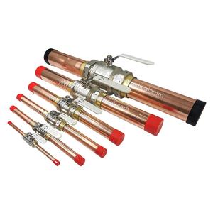 Driedelige medische gasbalventielen voor de gezondheidszorg en zuurstofdiensten, medische gasventielen 600 WOG zuurstofreinigd voor medische gasaansluitingen - Product Image 2