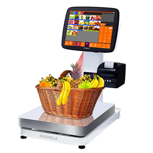 Zhongji TS4 POS quy mô Trọng lượng quy mô với được xây dựng trong máy in cho các siêu thị và nông dân thị trường - Product Image 3
