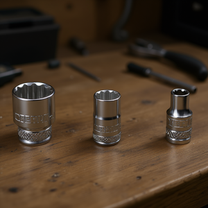 Fervi Polygonal <b>Socket</b> Wrench Normal Series 12mm 10mm <b>8mm</b> Chrome Vanadium Steel - Product Image 3