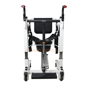 Cadeira de Transferência Hidráulica Dobrável de Aço para Pacientes com Capacidade de 100KGS e Altura de 50-76cm - Product Image 4