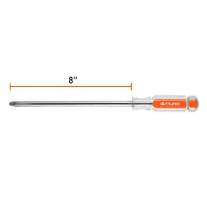 Tournevis Phillips BOX 6, 3/8" x 8", manche en acétate, TRUPER - Product Image 2