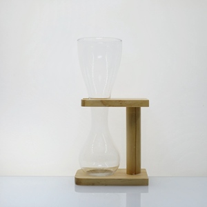 Bicchieri da <span class=keywords><strong>Birra</strong></span> in Vetro Personalizzati Quattro 4 Kwak - con Base in Legno - Product Image 6